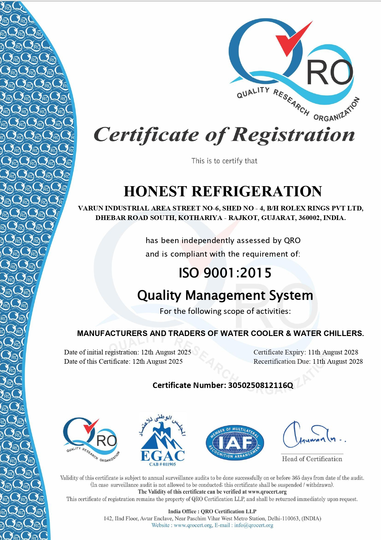 Certificate 1